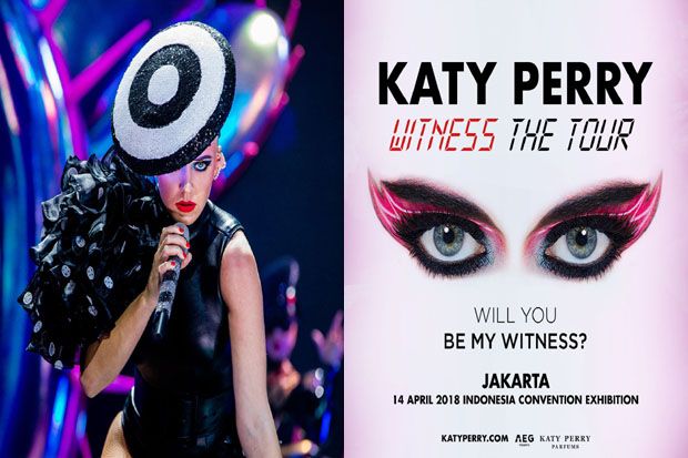 Harga Tiket Konser Katy Perry dari Rp900.000-5 Juta