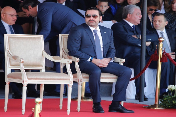 Presiden Lebanon Bahas Pemerintahan Hariri