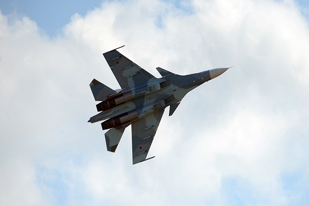 Dekati Perbatasan Rusia, Pesawat Mata-mata AS Dicegat Jet Tempur Su-30