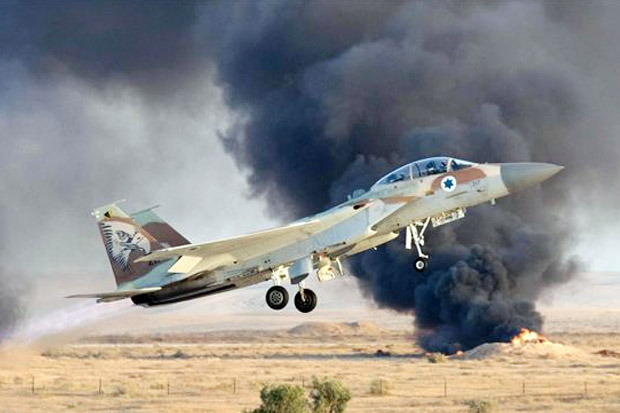 Pesawat Tempur Israel Luncurkan Serangan Udara Dekat Damaskus