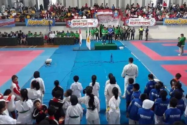 Ratusan Karateka Perebutkan Piala Dandim 0619 Purwakarta