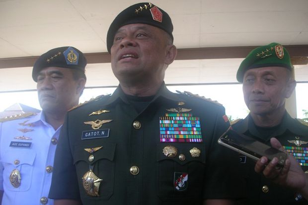 Panglima TNI Diminta Tidak Mengeluarkan Keputusan Strategis