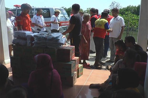 Perindo Kirim Bantuan Logistik untuk Korban Banjir di Pesisir Semarang