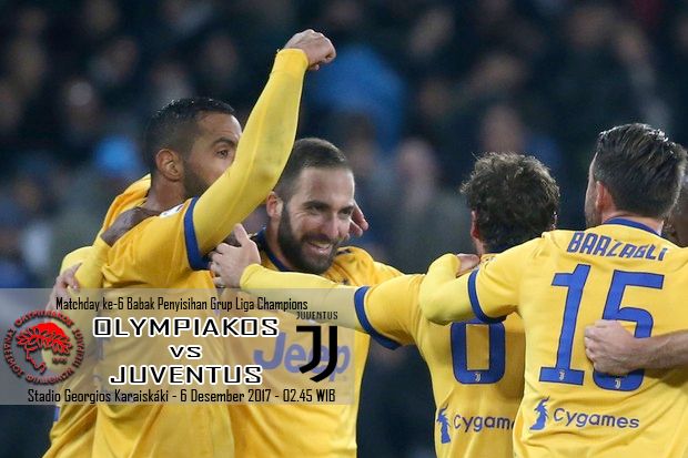 Preview Olympiakos vs Juventus: Incar Kemenangan di Negeri 1000 Dewa