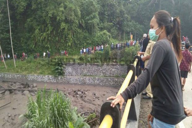 Potensi Lahar Dingin Gunung Agung Masih Tinggi