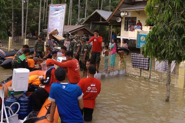 Aceh Utara Direndam Banjir, PKPU Turunkan Tim Rescue