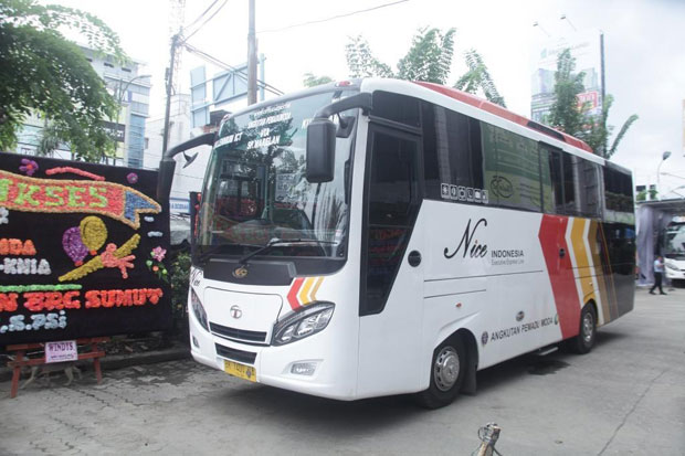 Tata LP 713 Dipercaya Jadi Transportasi Bandara Kualanamu