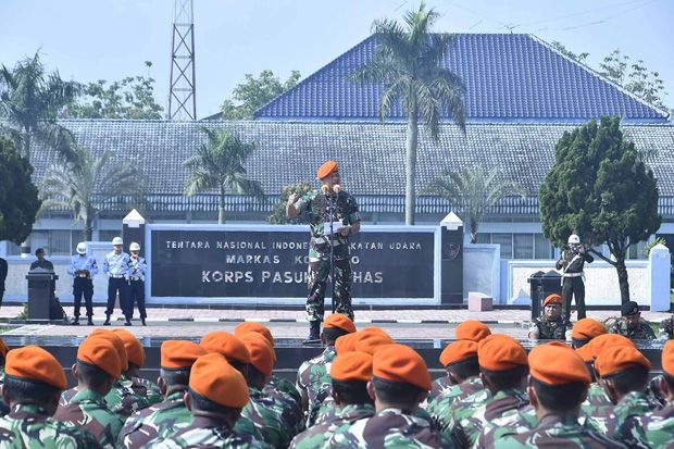 Panglima TNI Jenderal Gatot Sebut Dunia Memperhitungkan Paskhas
