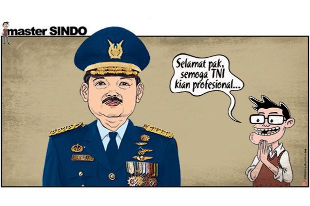 Jokowi Resmi Lantik Hadi Tjahjanto Jadi Panglima TNI