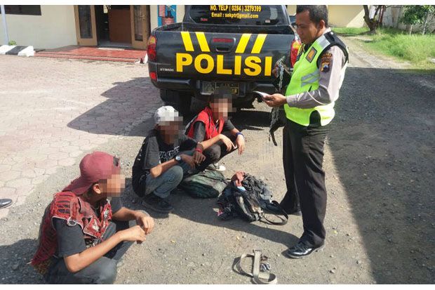 Tiga Rantai Timang Besar Diamankan dari Anak Punk