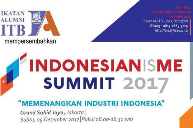 Indonesianisme Summit 2017 Bangkitkan Semangat Industri
