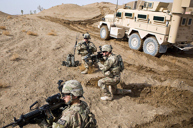 Pasukan AS di Afghanistan Waspada Tingkat Tinggi