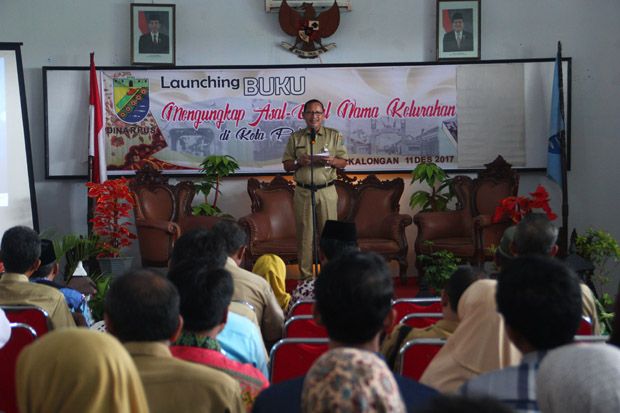 Pemkot Pekalongan Launching Buku Asal Usul Nama Kelurahan