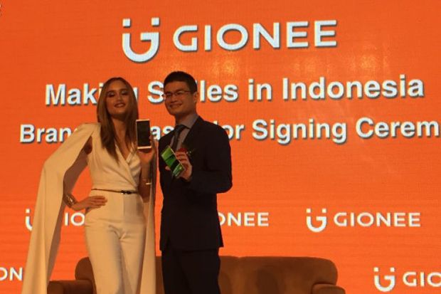 Gionee Communication Gandeng Cinta Laura Jadi Brand Ambassador