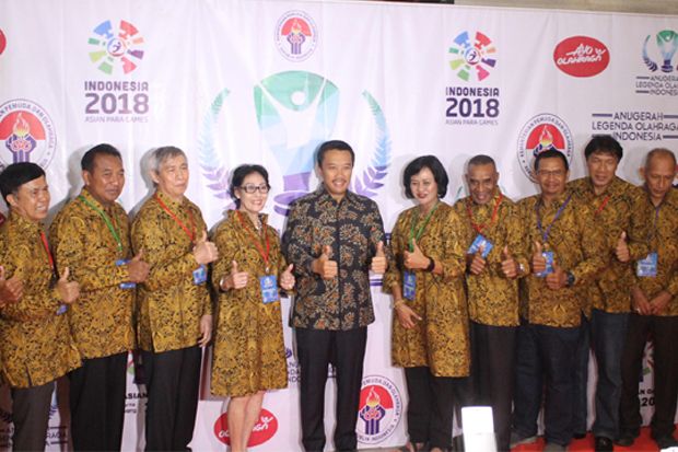 Pemerintah Apresiasi 286 Legenda Olahraga Indonesia