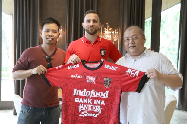 Ilija Spasojevic Resmi Perkuat Bali United
