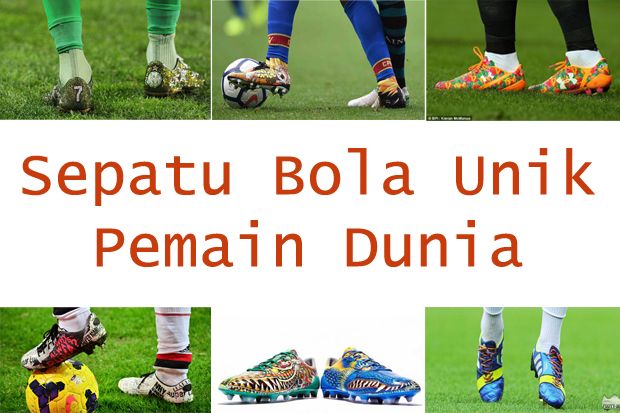 Enam Sepatu Bola Terunik yang Pernah Dipakai Pemain Dunia