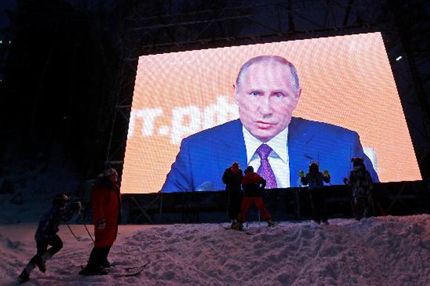 Vladimir Putin Yakin Menang Mudah dalam Pemilu Presiden