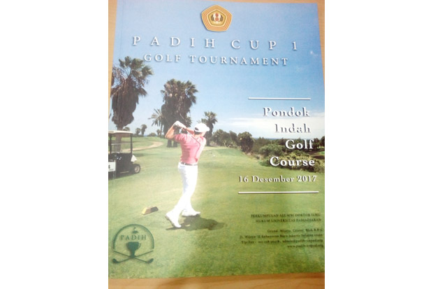 PADIH Cup 1 Golf Tournament, Ketua MA: Jadi Ajang Silaturahmi