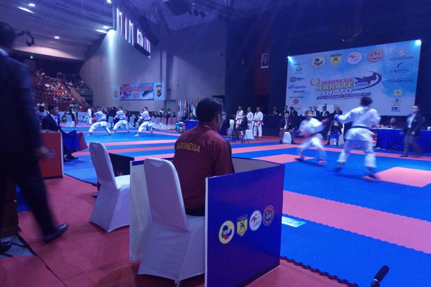 Inkanas Gelar Kejuaraan Terbuka Karate Internasional di Bandung