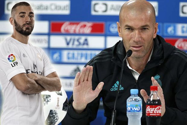 Zidane Bakal Bela Benzema Sampai Titik Darah Penghabisan