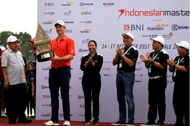 Justin Rose Raih Gelar Indonesian Masters 2017