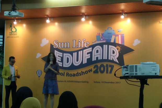 Sun Life Financial Gelar Edufair School Roadshow di SDI Al Azhar