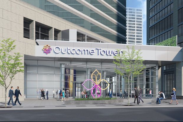 Outcome Tower Jadi Kantor Mewah di Pusat Kota Chicago