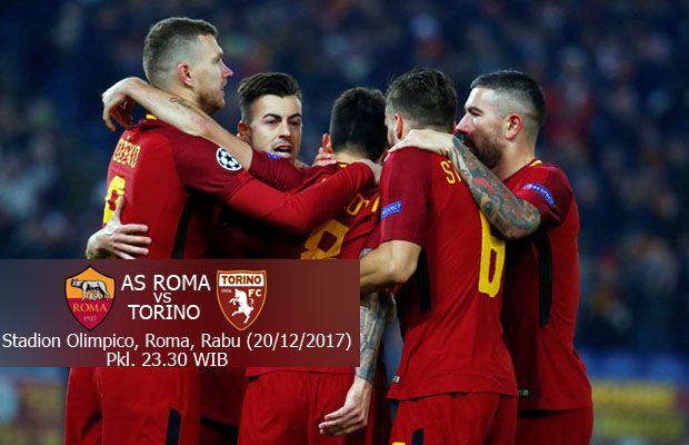 Preview AS Roma vs Torino: Janjikan Kekuatan Penuh