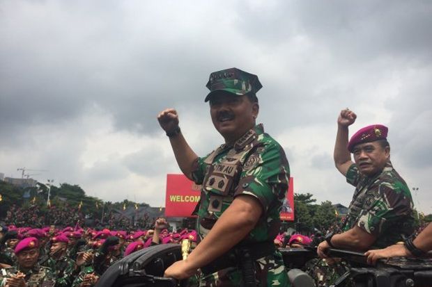 Panglima TNI: Marinir Adalah Prajurit yang Hebat