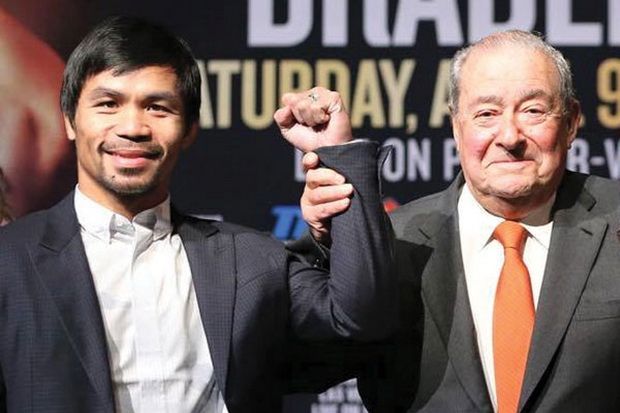 Arum Siap Pentaskan Pacquiao pada April 2018