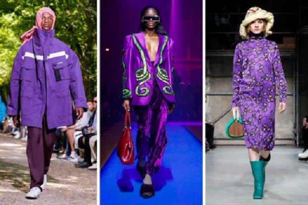 Ultraviolet Jadi Tren Fashion 2018