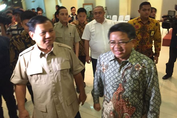 Bahas Pilkada 2018, Prabowo dan Sekjen PAN Merapat ke Markas PKS