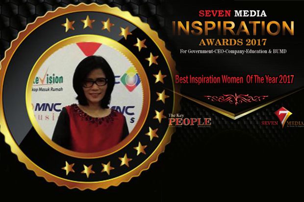 Indra Prastomiyono Raih Award Best Inspiration Women of The Year 2017