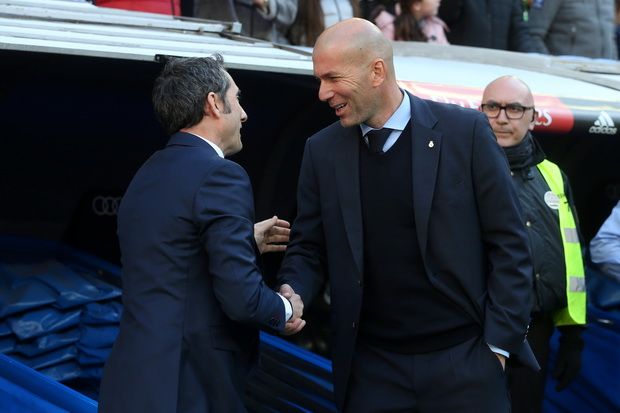 Puji Ter Stegen, Valverde Bantah Tuntaskan Dendam pada Zidane