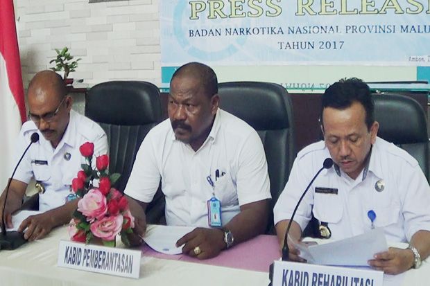BNNP Maluku Sebut Kota Ambon Rawan Narkoba