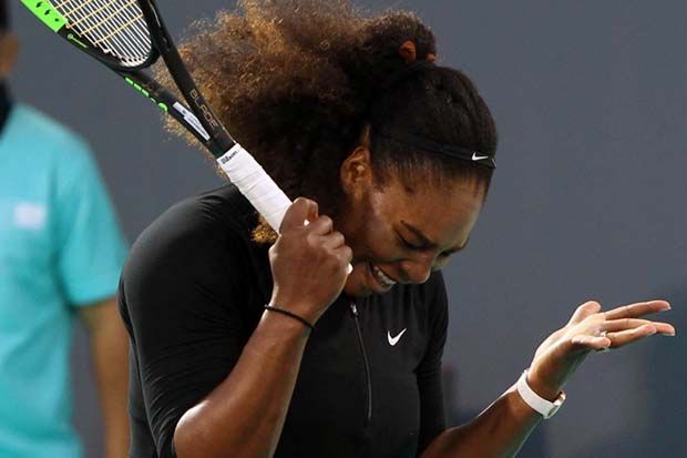 Pikiran Terbelah ke Olympia,  Serena Kalah di Comeback-nya