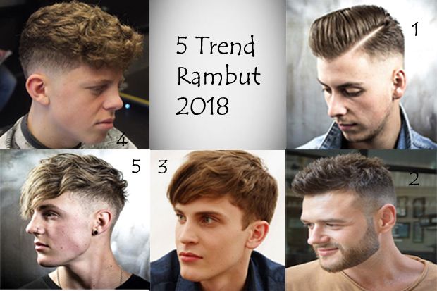 Guys! Biar Lebih Keren, Ganti Gaya Rambutmu Sesuai Trend 2018