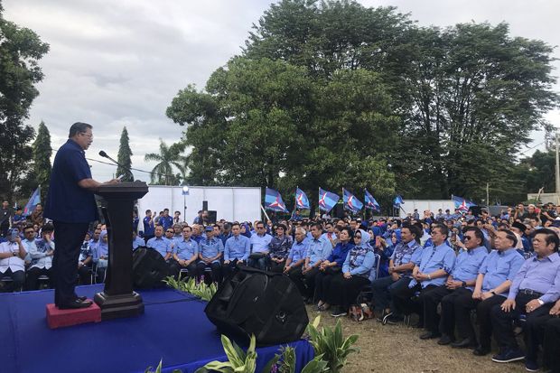 Pidato Politik Awal Tahun 2018, SBY Puji Kinerja Jokowi