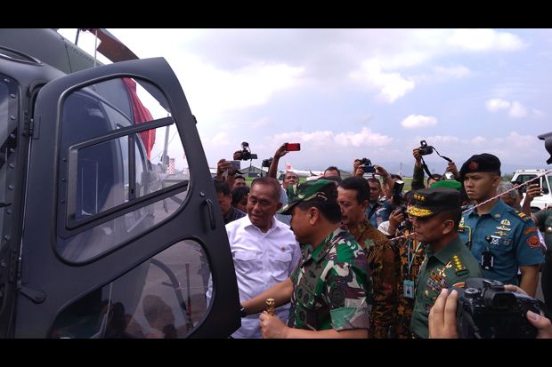 TNI Punya Lima Heli dan Pesawat Pengintai Baru