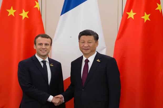 Presiden Emmanuel Macron Minta China Lebih Terbuka
