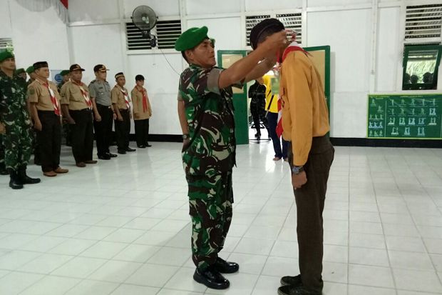 Rindam XII/Tanjungpura Latih 245 Siswa Bela Negara