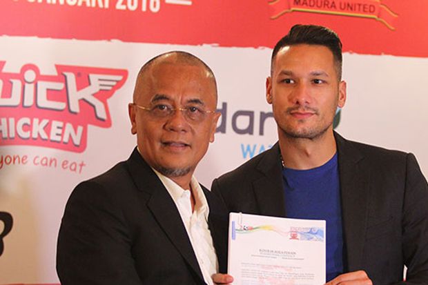 Maitimo Ingin Rebut Gelar Juara bersama Madura United