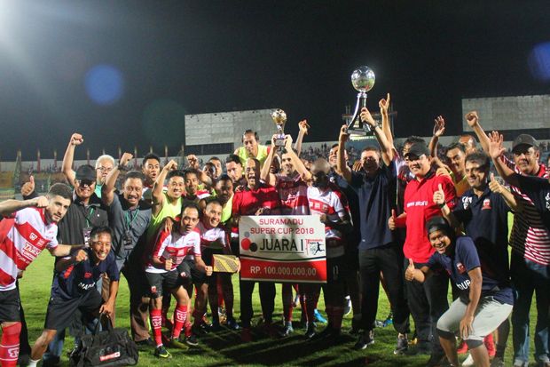 Juara Suramadu Super Cup 2018 Bekal Positif Madura United Jelang Liga 1