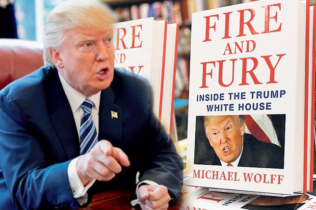 Trump Sebut Penulis Buku Fire and Fury Alami Gangguan Kejiwaan