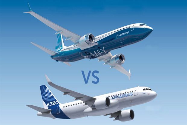 Tahun 2017, Penjualan Airbus Kalahkan Boeing