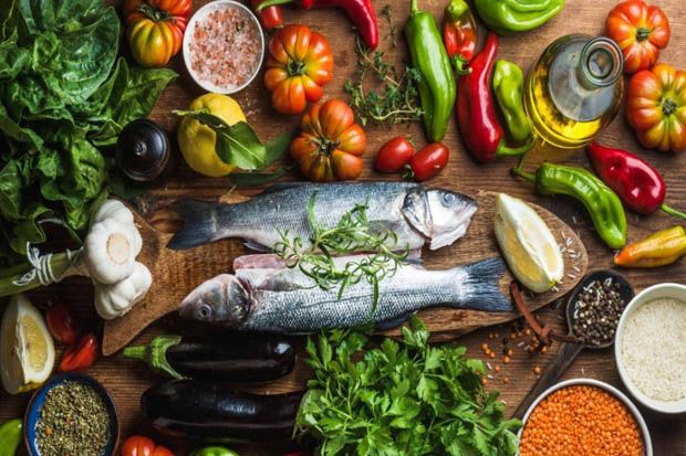 Diet Mediterania Bantu Tubuh Kuat Hingga Usia Senja