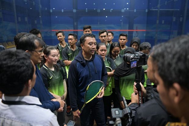 Menpora Blusukan ke Siliwangi Squash Center, Atlet Minta Masa Depan Terjamin