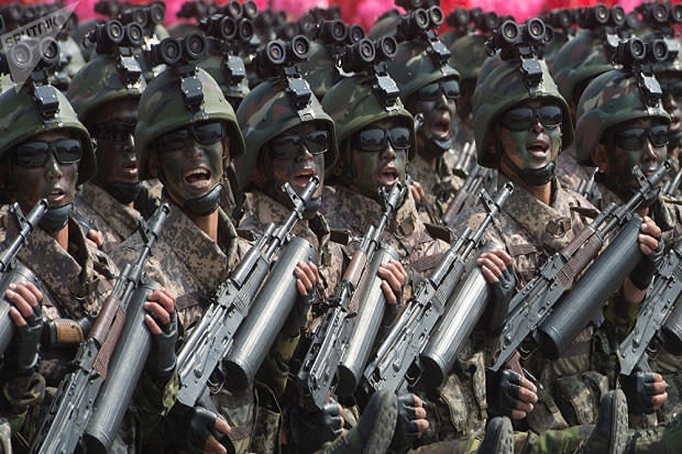 Korut Dilaporkan Gelar Parade Militer Jelang Olimpiade Korsel