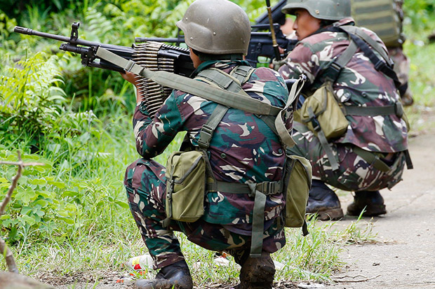 Pasukan Filipina Bentrok dengan Militan Pro ISIS, Enam Terluka